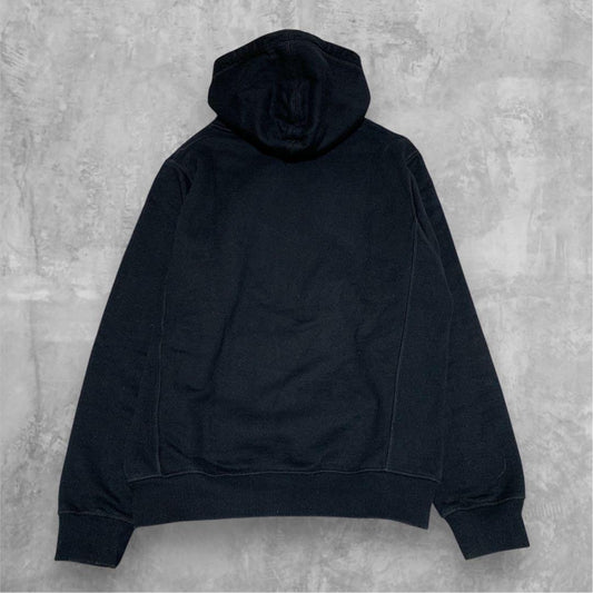 DIOR Pullover Hoodie with Atelier Logo, Black, Size S #QYE5VW