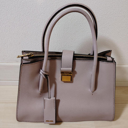 MIUMIU Madras 2-way handbag #QYBDRM