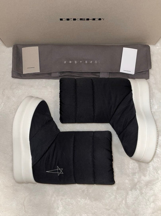RICK OWENS MEGA BUMPER LUNAR BOOTS #QY0V08