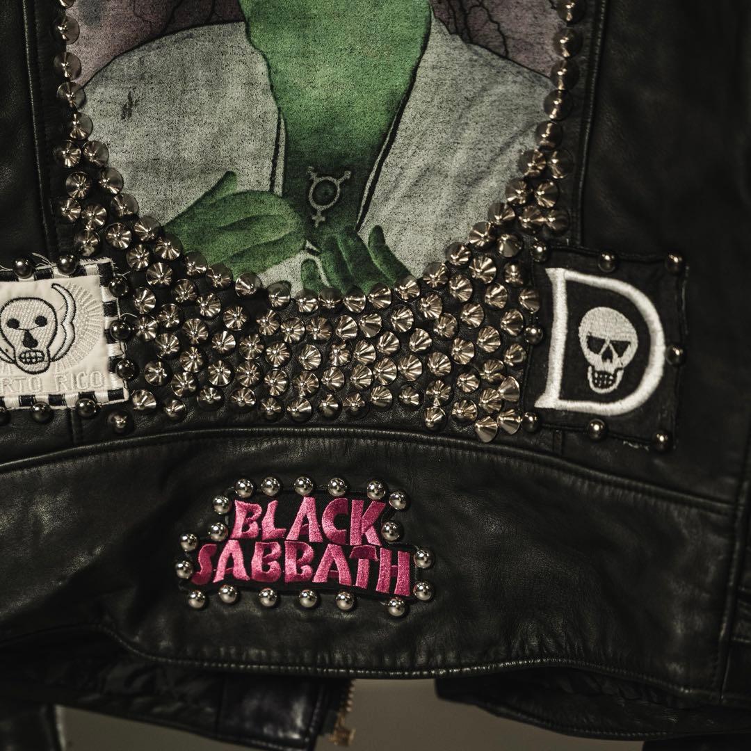 Custom Blackmeans Studded Jacket, One-of-a-Kind #QYIG3B