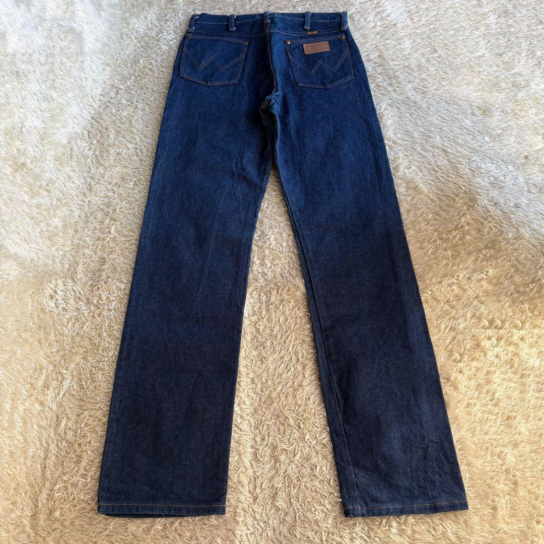 USA-made Wrangler 13MWZ W32 Navy Blue #QY8T90