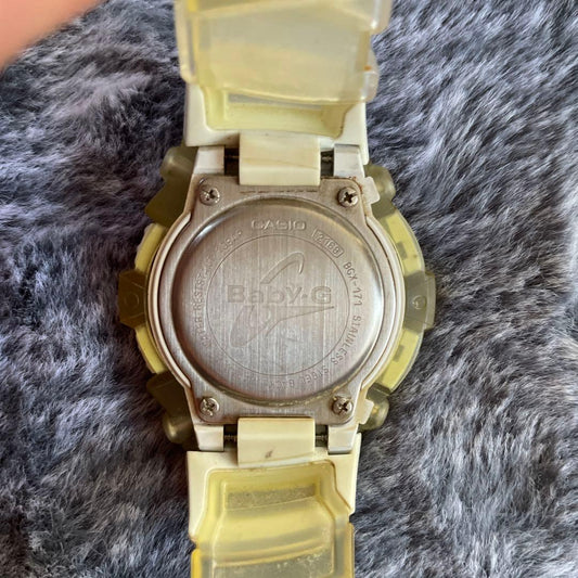 Baby-G Digital Watch, Clear Yellow #PG38SH
