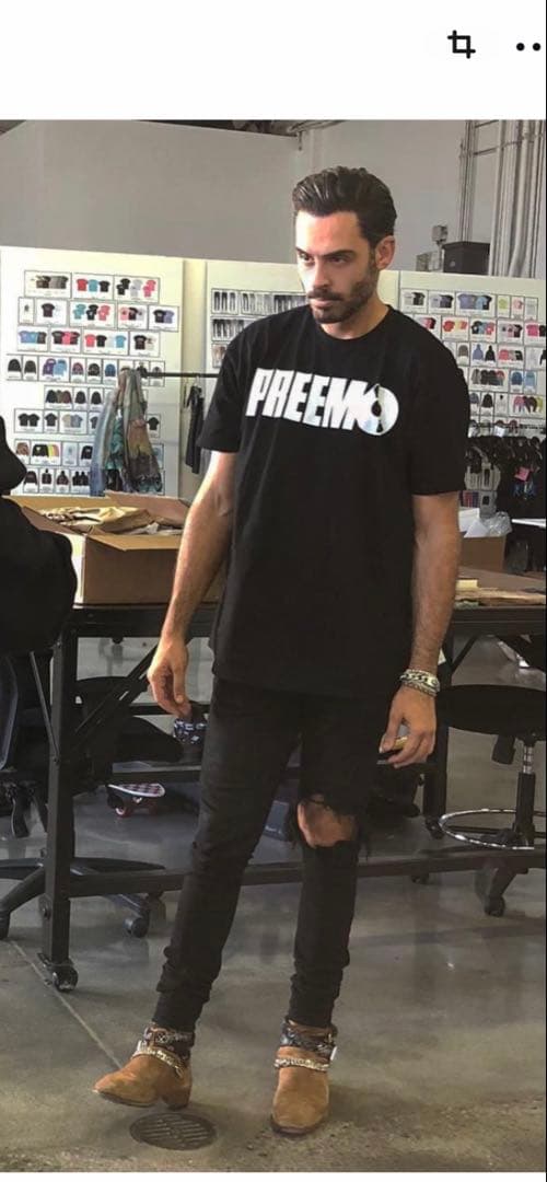 Amiri Broken Distressed Skinny Denim #QY5T8P