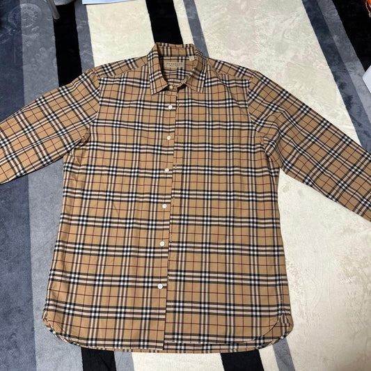 Burberry Check Shirt L #PGDXXC