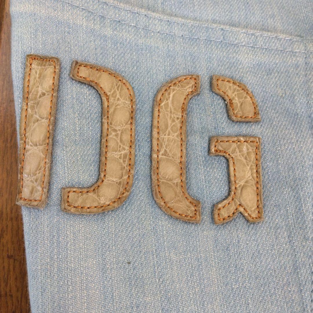 DOLCE&GABBANA Crocodile Logo Denim #QYBD3U