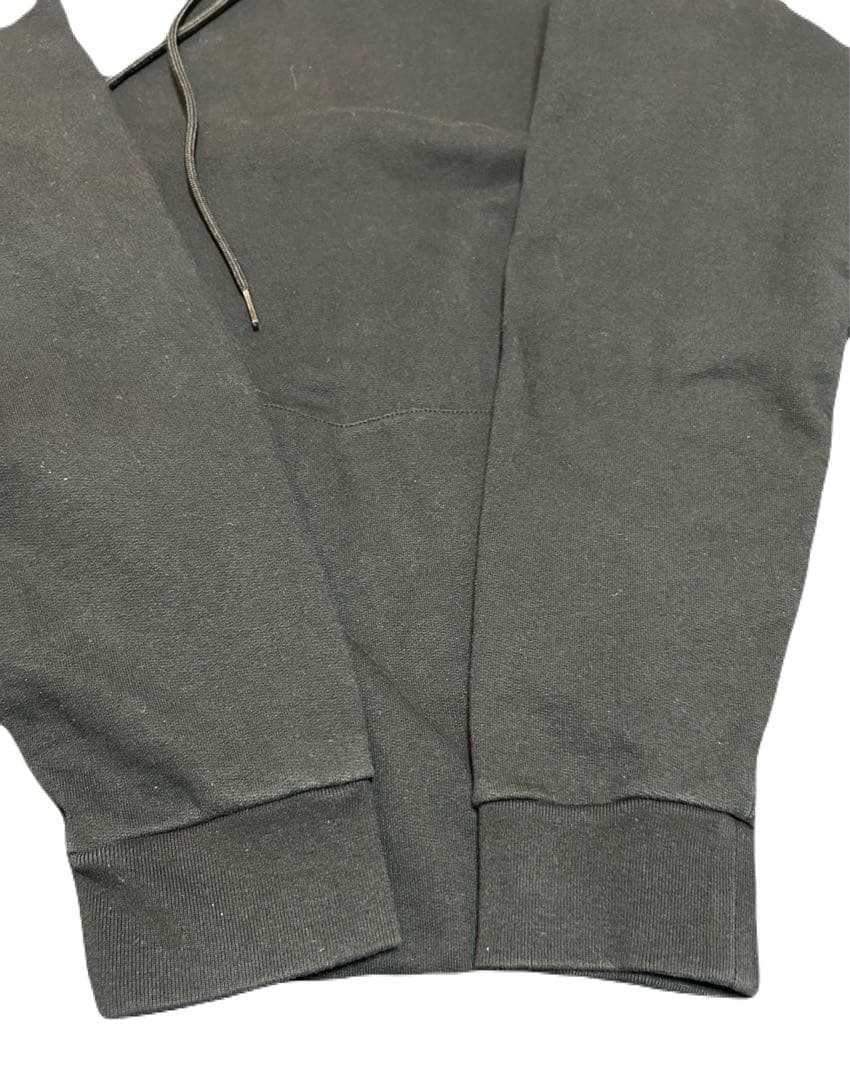 PRADA black hoodie with hood #QYJXOS