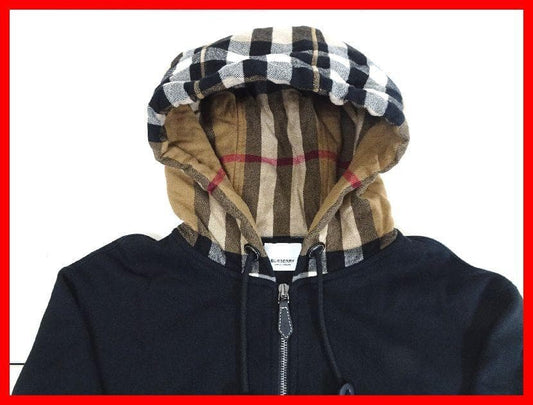 Burberry Nova Check Hoodie, Size XS, M-468 #QYJY77