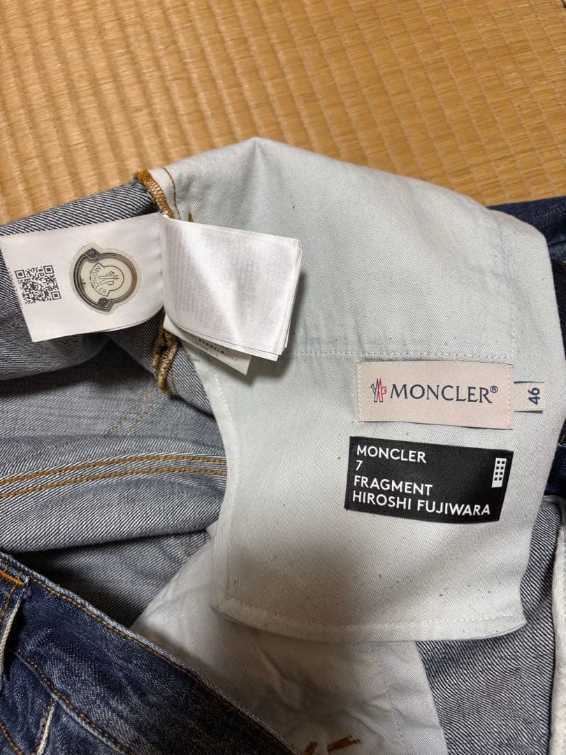 Moncler fragment denim size 46 by Hiroshi Fujiwara #QY25Z1