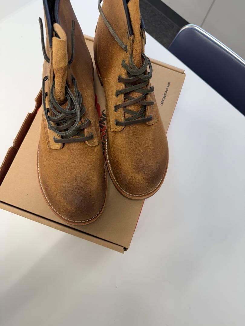 RED WING SHOES Nigel Cabourn 9 1/2 D #QYJQ58