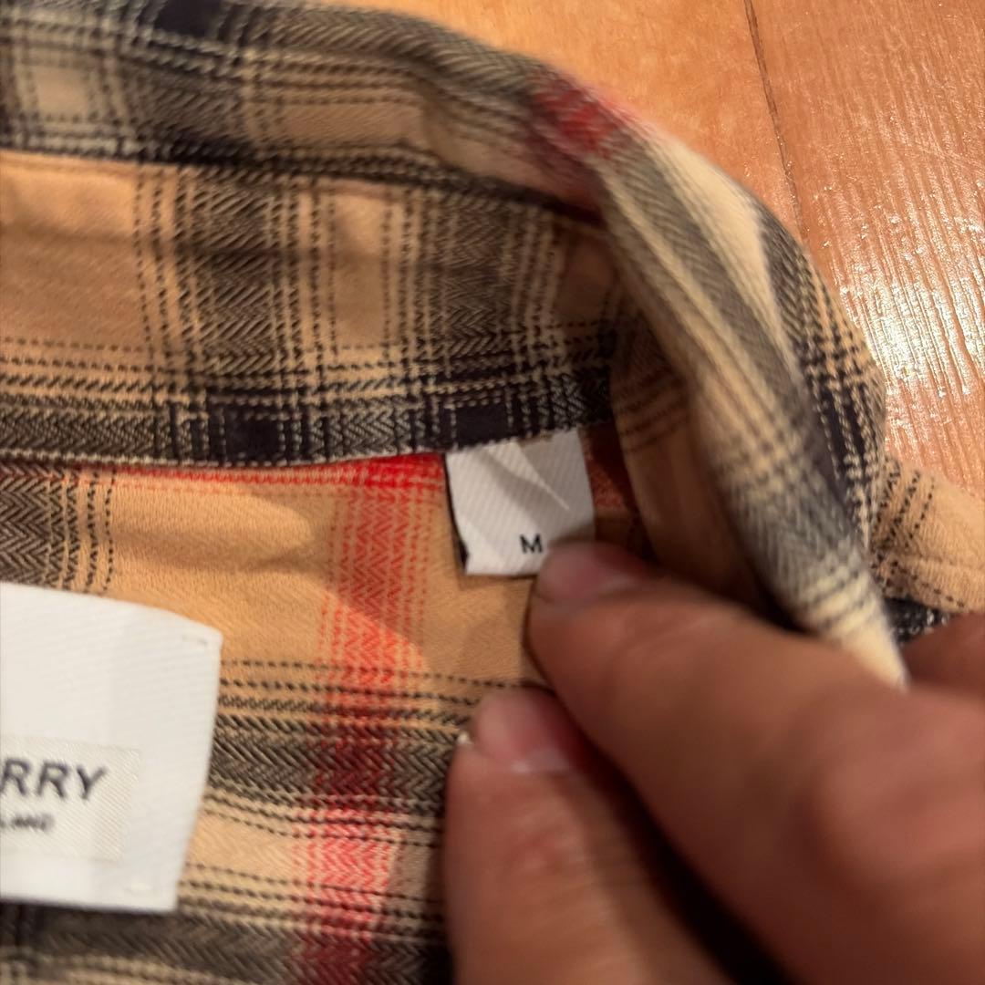 BURBERRY Check Button-Up Shirt #QYHL0E