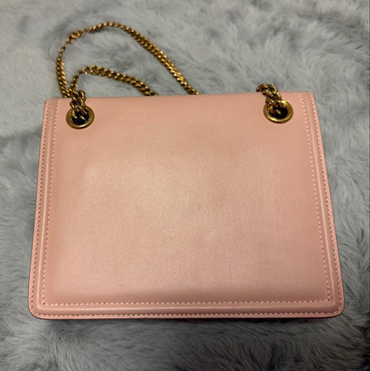 DOLCE & GABBANA Pink Heart Chain Bag #QY25N8