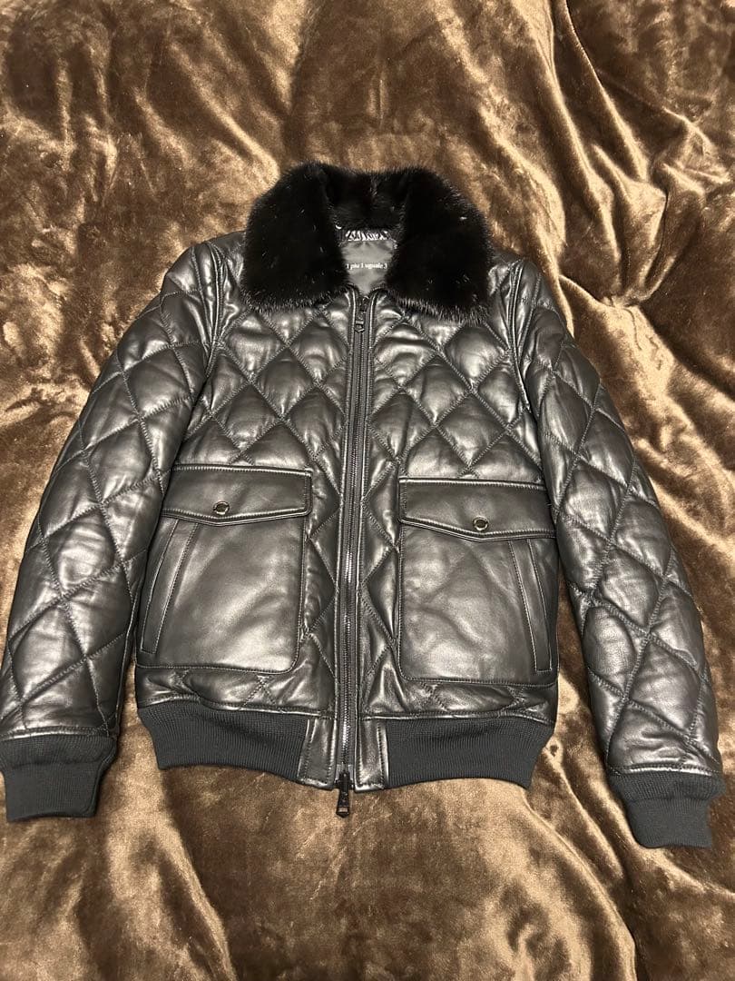 421PIU1UGUALE3 Lambskin Quilted Down Jacket #QYDASS