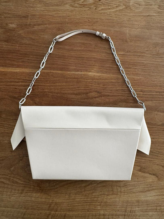Maison Margiela Chain Leather Pouch #QYHTGV