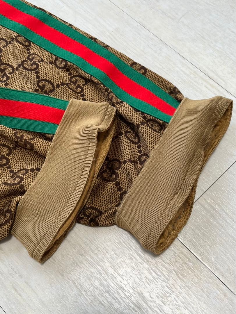 GUCCI GG logo pants track pants #QY72XI