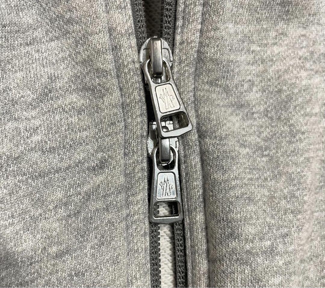 Moncler Tricolor Grey Parka Size S #QY3NMU