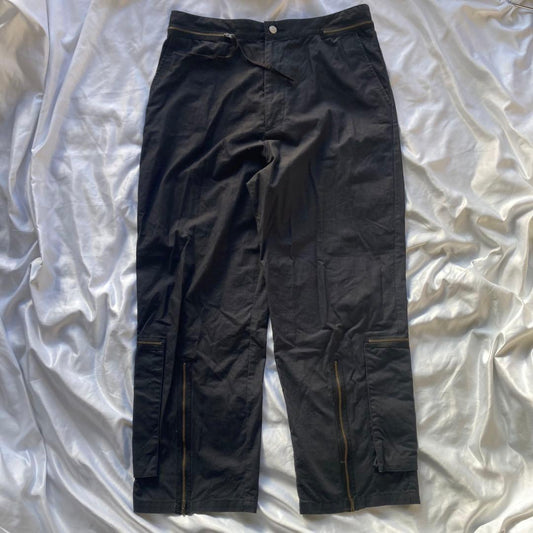 Vivienne Westwood MAN Ripstop Zip Trousers #QY90NK