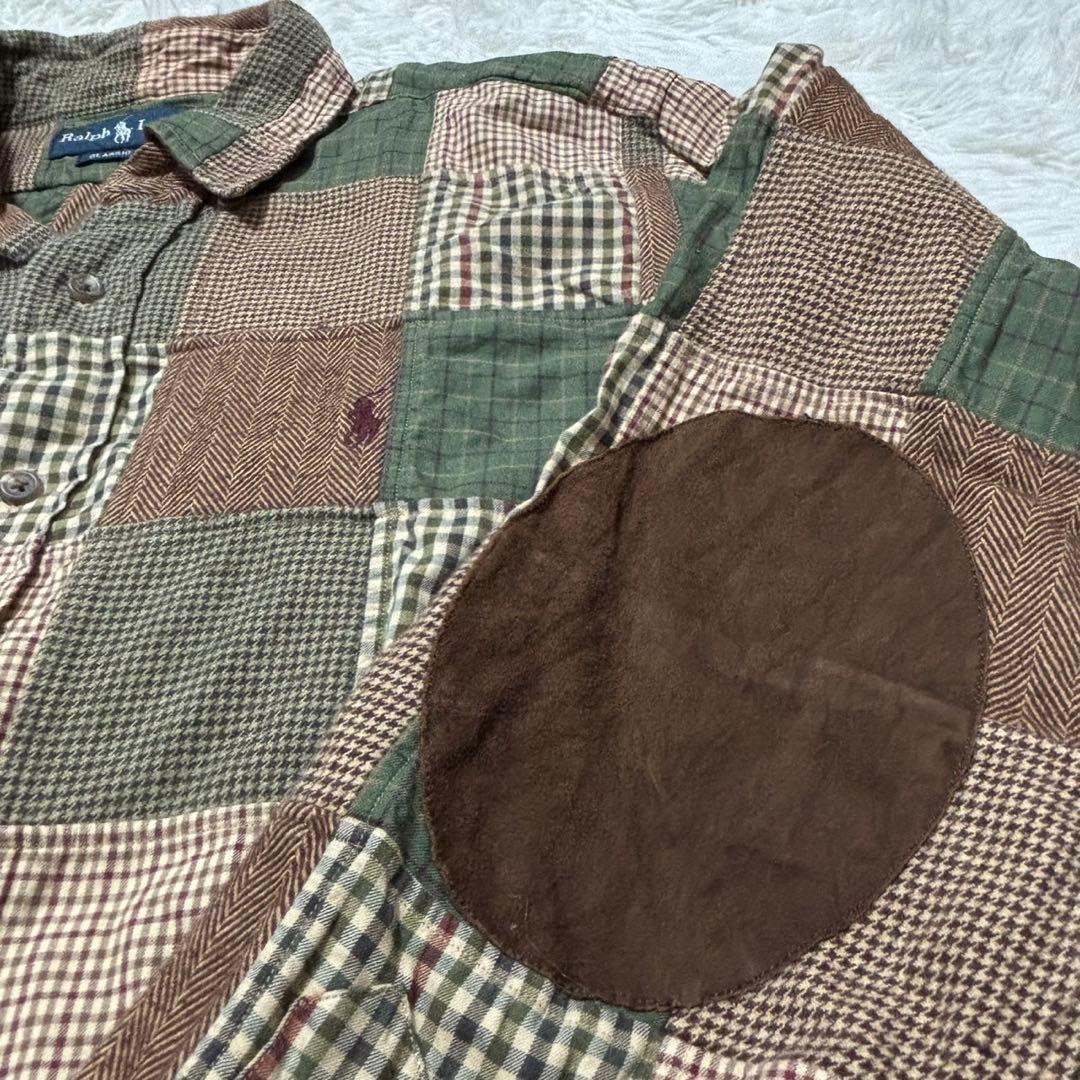 Ralph Lauren Classic Fit Patchwork Elbow Patch #QY8SL2