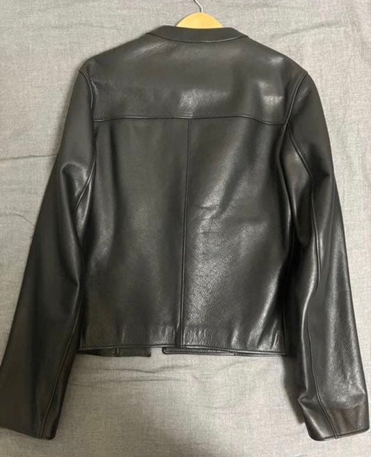 : Acne Studios leather jacket #QYGXO1