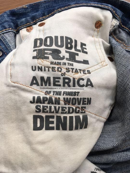 RRL Made in America Denim 29x32 Low Straight #QYKE05