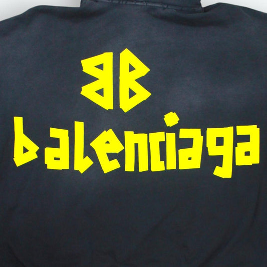 BALENCIAGA Tape Logo Hoodie 744190 Hoodie 1 #QY0VDR