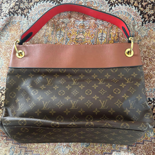 LOUIS VUITTON Monogram Tote Bag with One Handle #QY9V11