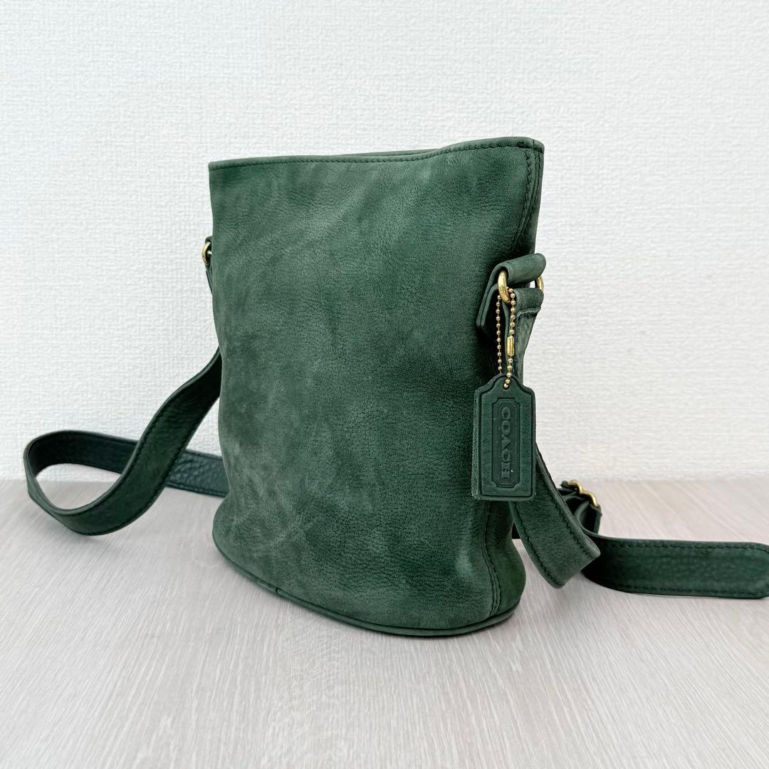 Old Coach Sonoma Nubuc Bucket Bag Nubuck Cowhide Leather #QY6VFI