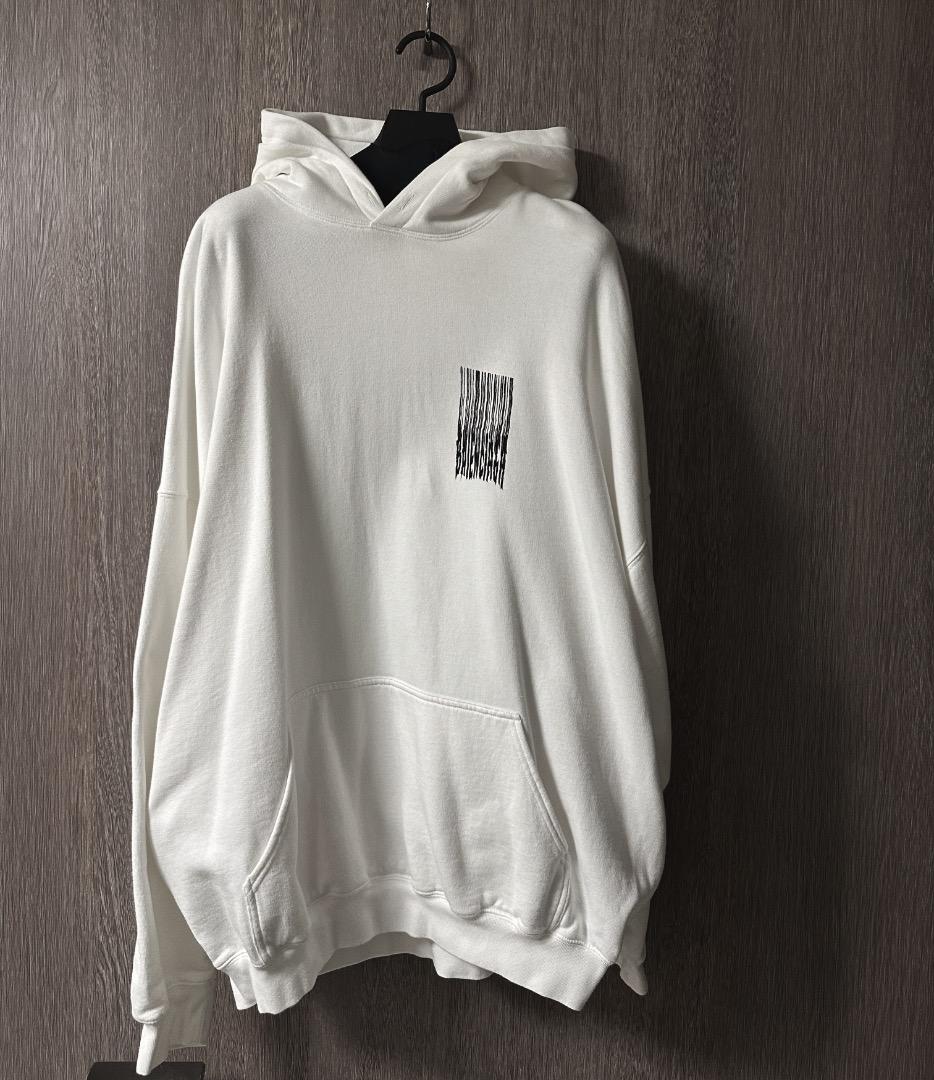 BALENCIAGA XXS Balenciaga Barcode Logo Hoodie Parka #QYH5UP