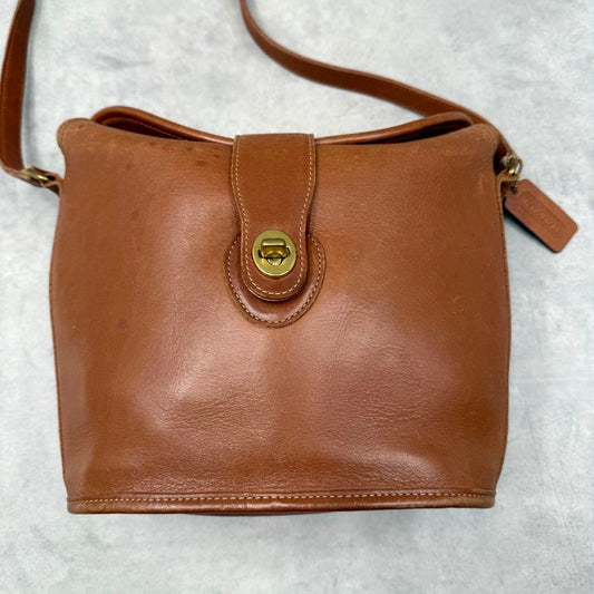 Old Coach Nottingham Turnlock Shoulder Bag 9948 #QY3NMB