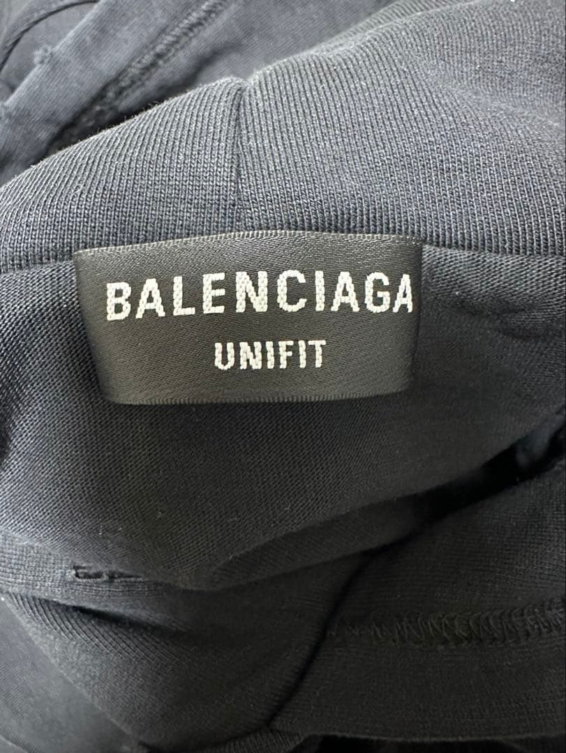BALENCIAGA 21SS Caps Destroyed Hoodie #QYCNLE