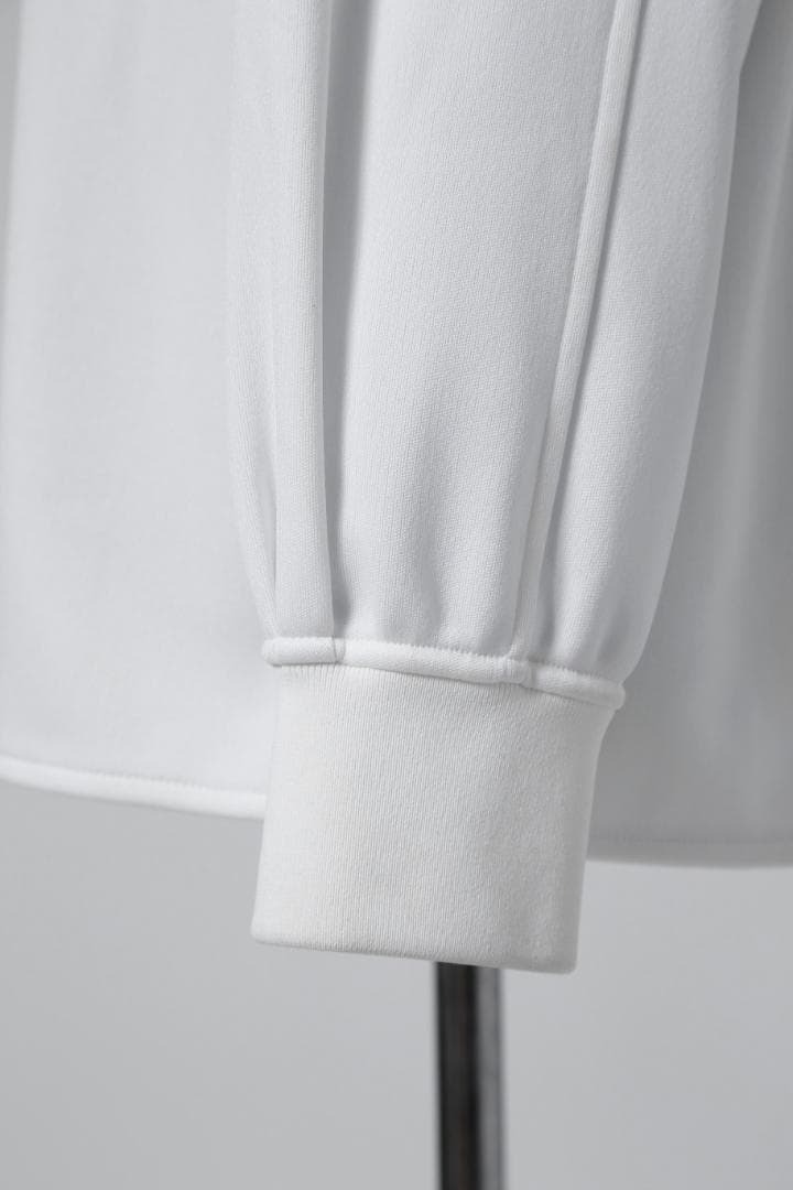 VALENTINO Rubber Logo Snap Button Jersey Long Sleeve Shirt #QY55BJ