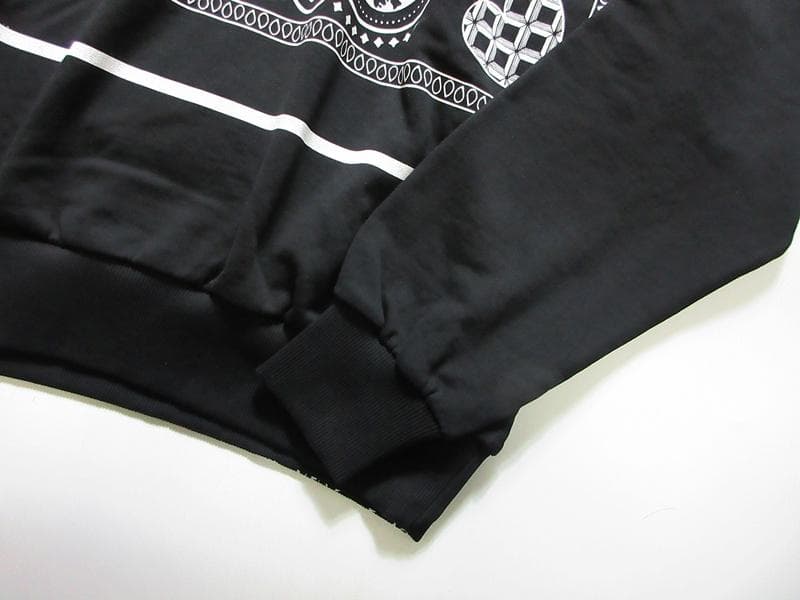 Dolce & Gabbana Bandana Print Hoodie in Black #QYL0HN