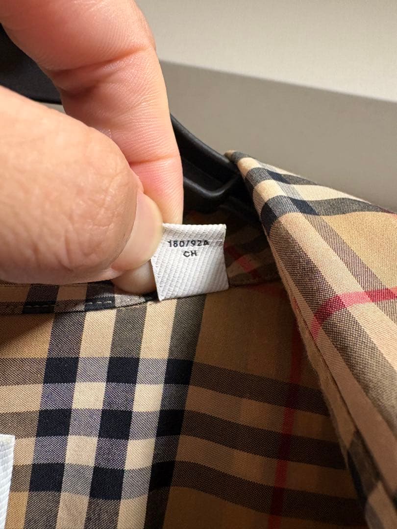 Burberry long-sleeved shirt #QY980B