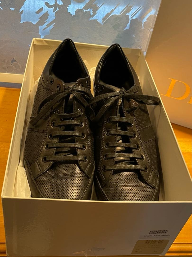 Dior Homme Black Sneakers Size 40.5 #QY0V7D