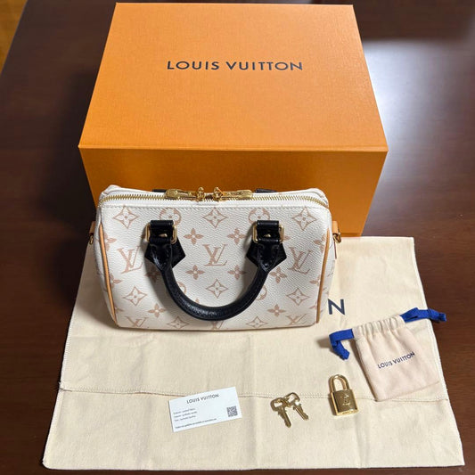 LOUIS VUITTON Monogram d'une Speedy Bandouliere 20 #QY0GBJ