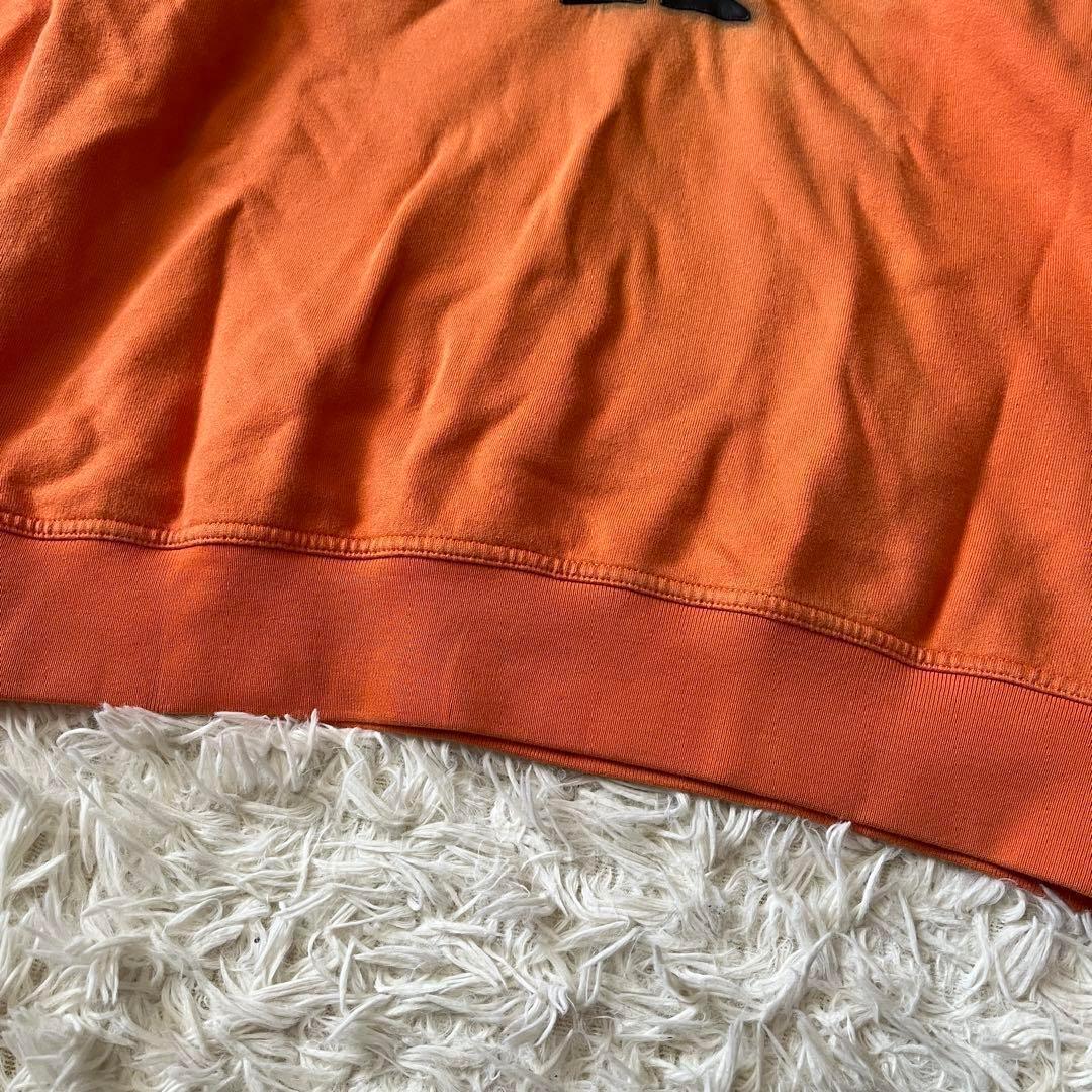 HERMES Hello Mr. Falier Orange Hoodie #QYD39X
