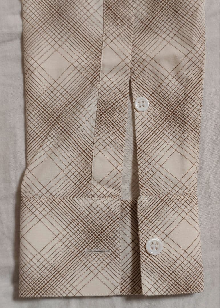 Dior Homme Gold Eagle Embroidered Check Shirt, Eddie Style, 2005 Autumn/ #QY72S3