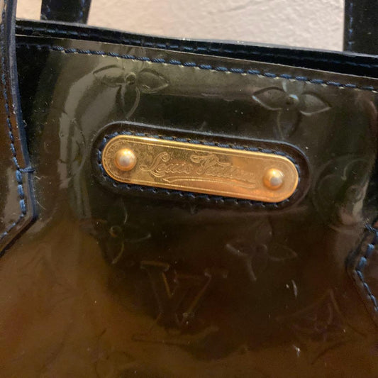 LOUIS VUITTON Handbag Interior Zipper Pocket Used Vintage #QY85WT