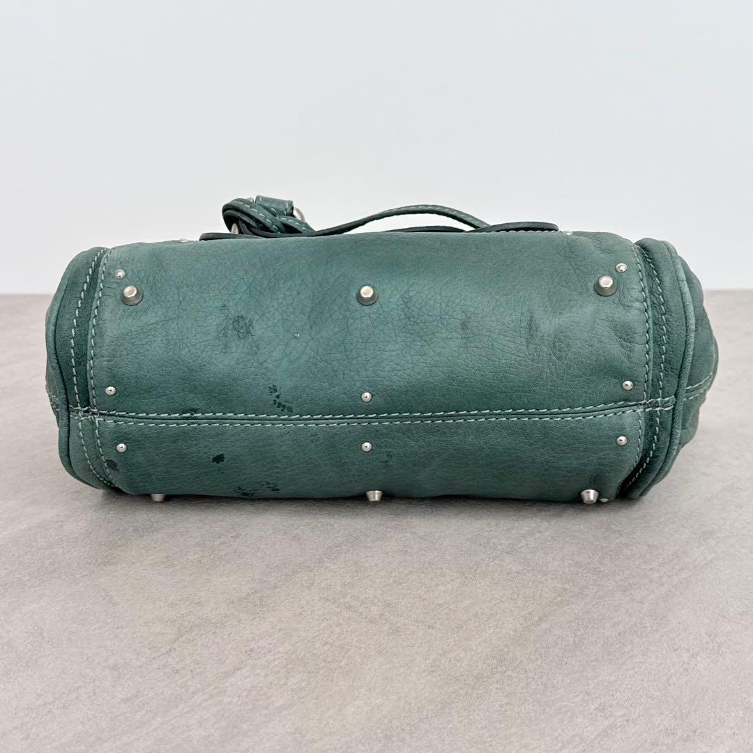 Chloe Paddington Small Handbag, Blue-Green #QYHDQN