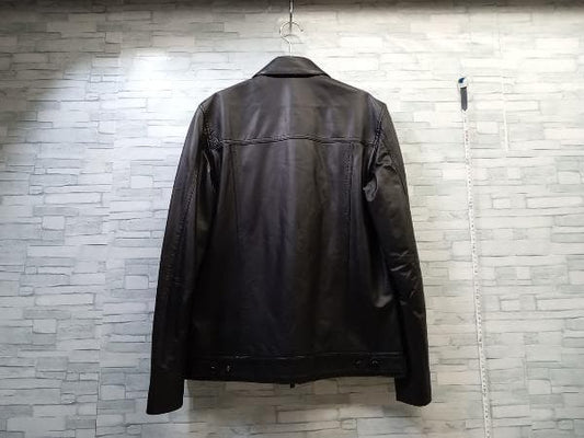 18.7 JOSEPH Leather Jacket 46 M Blouson #QY3O1O