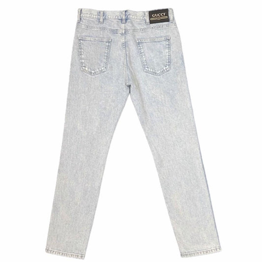 GUCCI Men's Denim Pants, Size 31 Jeans #QYL0PZ