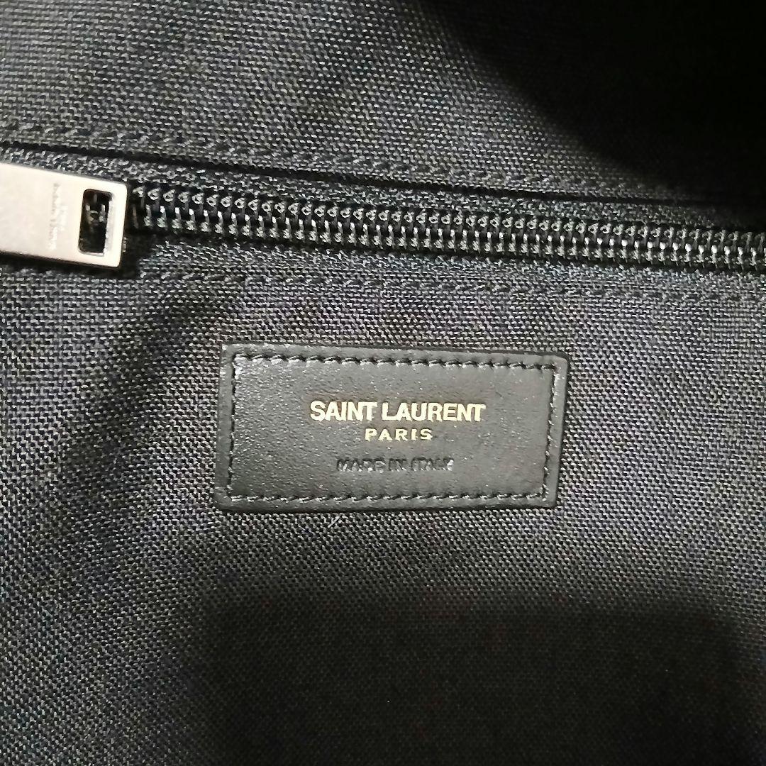 SAINT LAURENT BABY backpack Black Canvas #QY2SHP