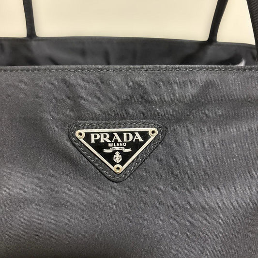 PRADA Nylon Black Handbag #QYJZLI