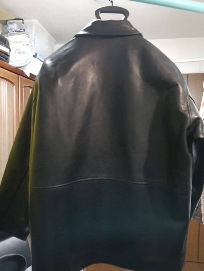 MID LENGTH DAPPER COAT cow leather #QY7QIN