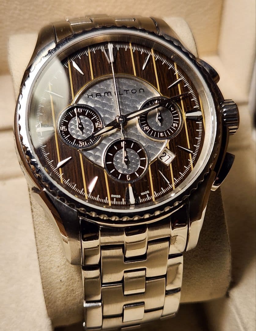 Hamilton Aquariva 1842-piece model Jazzmaster Khaki #QY089X