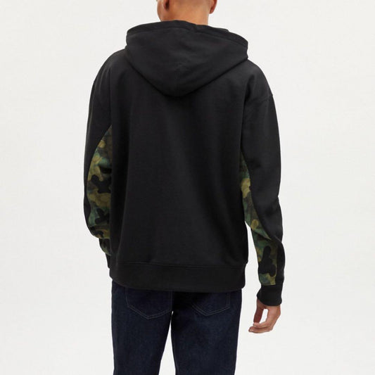 COACH hoodie, black, size L, with accessories #QYH5HS