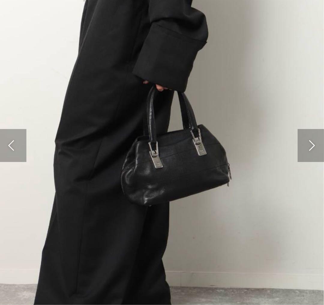 CHANEL Black Leather Handbag #QYGQHH