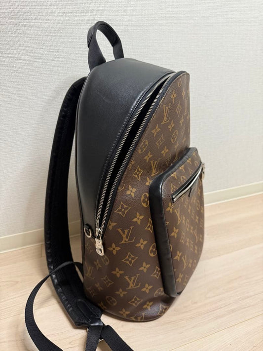 LOUIS VUITTON Monogram Canvas Backpack Zip Front Pocket #QYBLE8