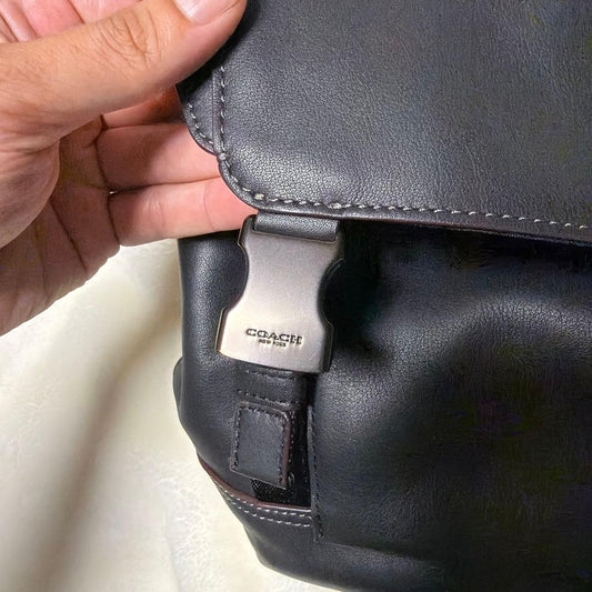 COACH Rivington Bike Messenger Bag #QYDI9V