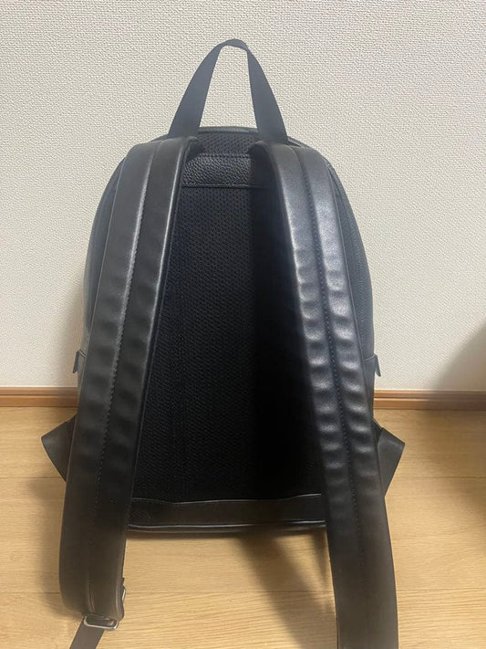 MICHAEL KORS Business Backpack, Black Leather, MICHAEL KORS #QY1Y2B