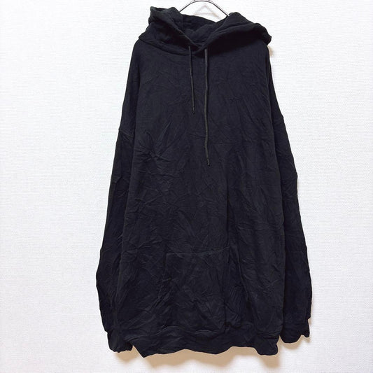 Balenciaga L Back Logo Hoodie in Black, Oversized #QYD3ET